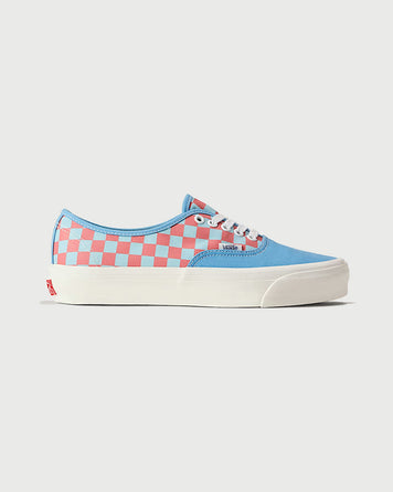 Vans Premium LX Authentic 44 Checkerboard Heritage Blue Shoes Sneakers Unisex