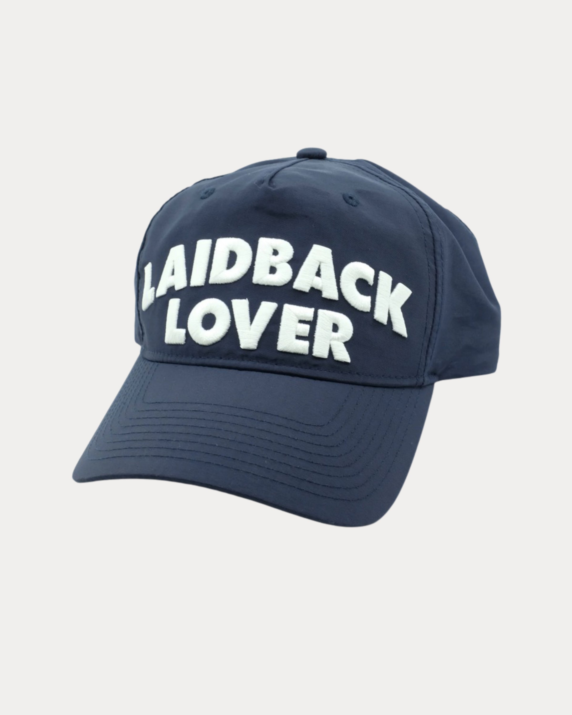 SECOND/LAYER Laidback Lover Cap Navy Blue Headwear Men