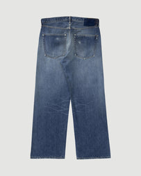 Visvim Social Sculpture 01 Wide Damaged-44 Denim Men
