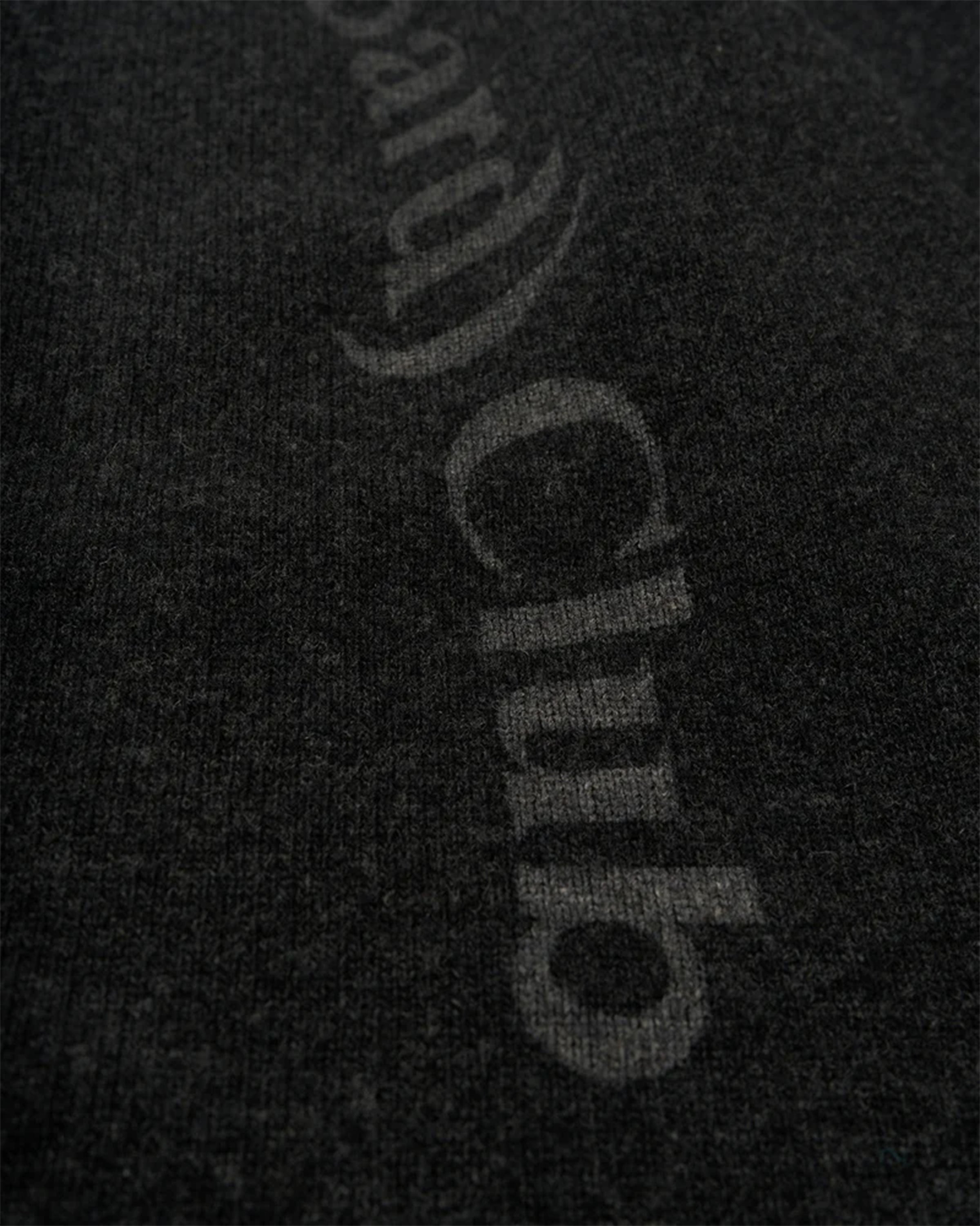 Stockholm Surfboard Club Benny Sweater Faded Black Sweater Men
