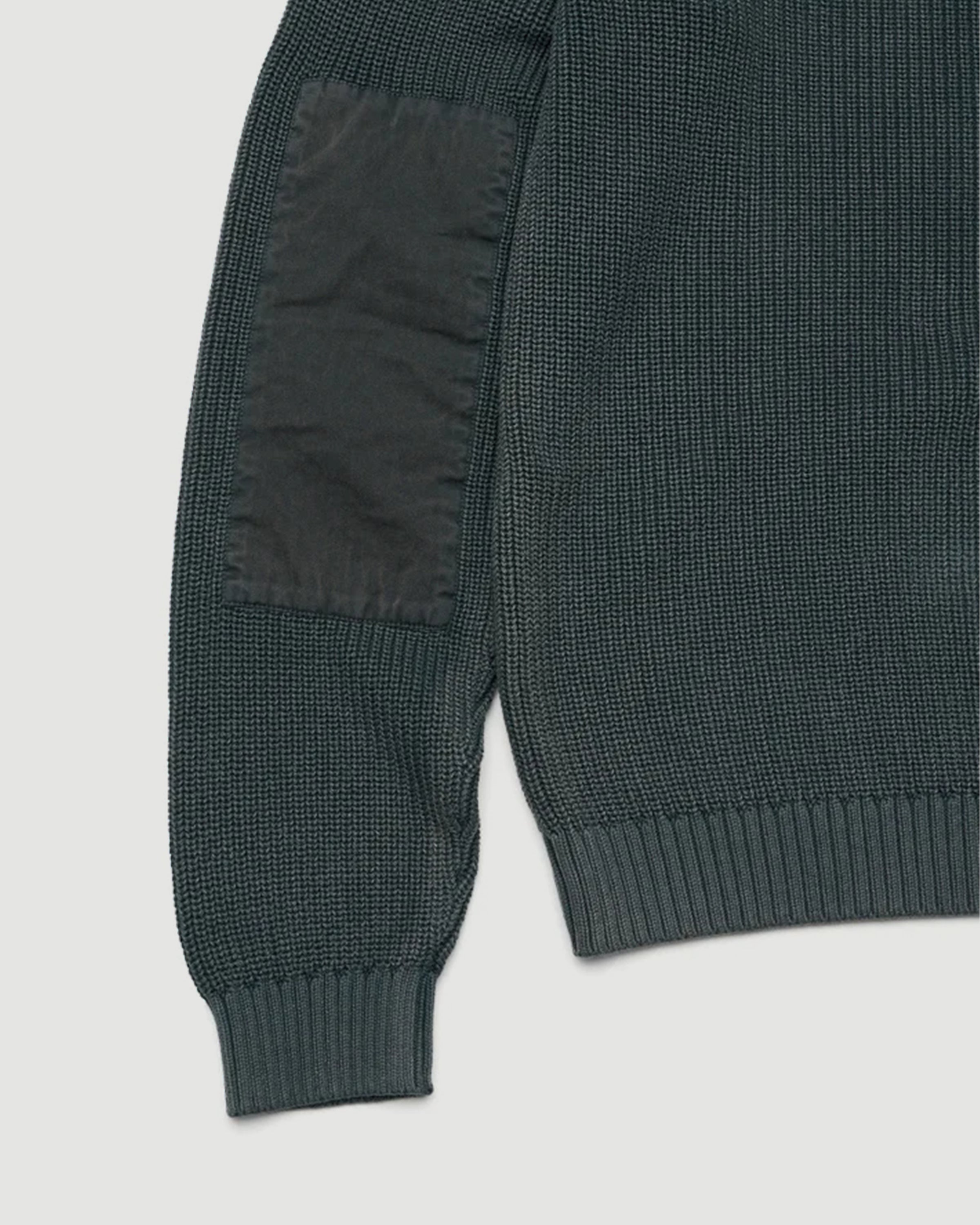 Stockholm Surfboard Club Voy Zip Sweat Washed Black Sweater Men