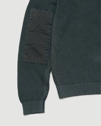 Stockholm Surfboard Club Voy Zip Sweat Washed Black Sweater Men
