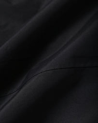and wander Rain Proof Coat Black JKT Long Men
