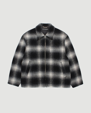 Wacko Maria Ombre Check 50's Jacket (Type-1) Off White JKT Short Men