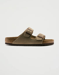 Birkenstock Arizona Taupe Narrow Suede Shoes Leather Unisex