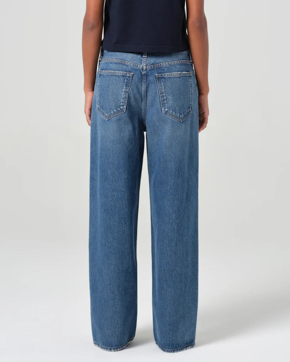 AgoldE Low Slung Baggy Essence Denim Women