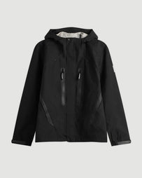 and wander 2.5L Hiker Rain Jacket Black JKT Short Men