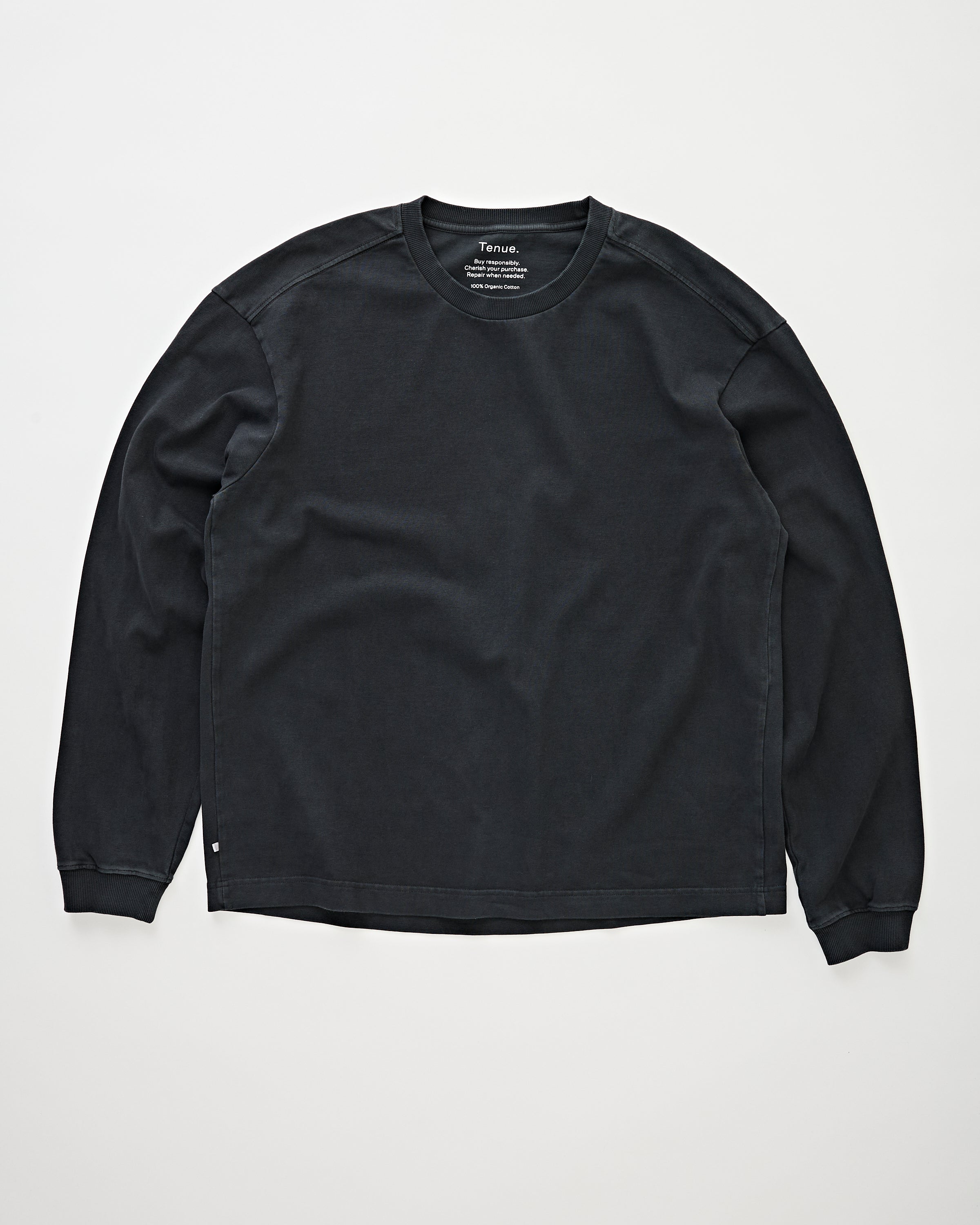 Tenue. Brad T-Shirt Vintage Black T-shirt L/S Men