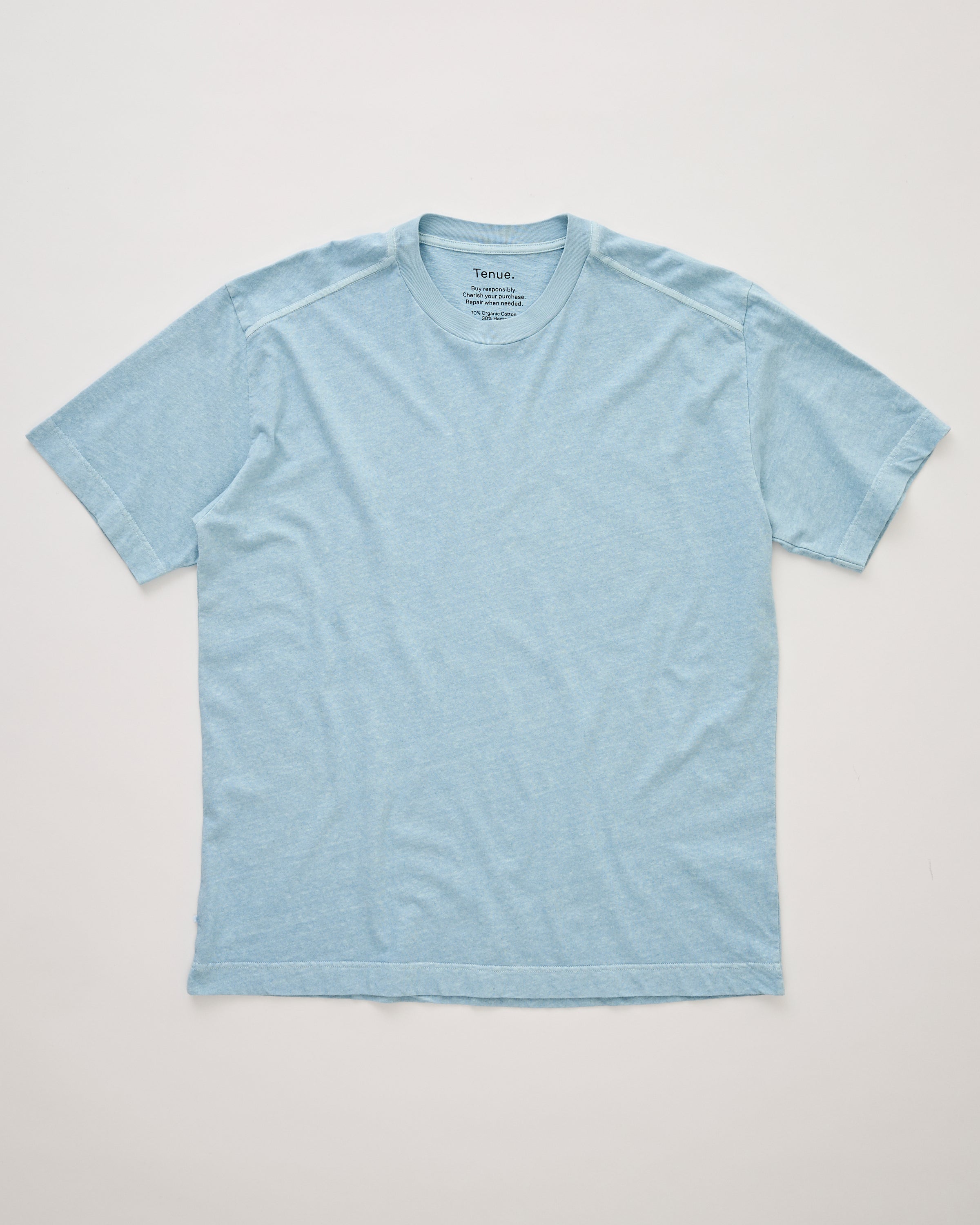 Tenue. Bruce Light Weight T-Shirt Sky T-shirt S/S Men
