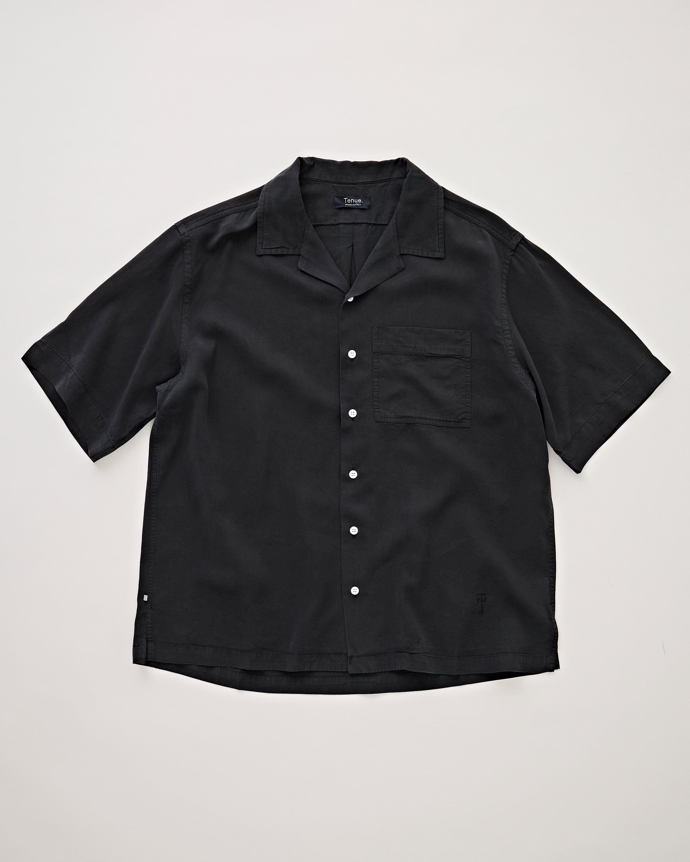 Camp Shirt Vintage Black