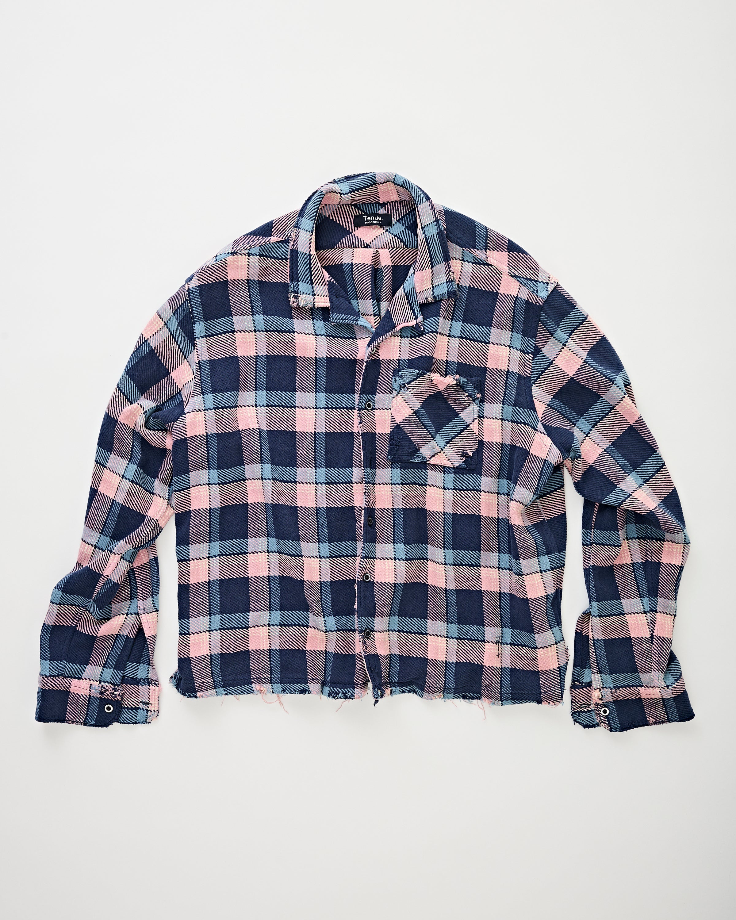 Tenue. Camp Shirt LS Flannel Check Shirt L/S Men