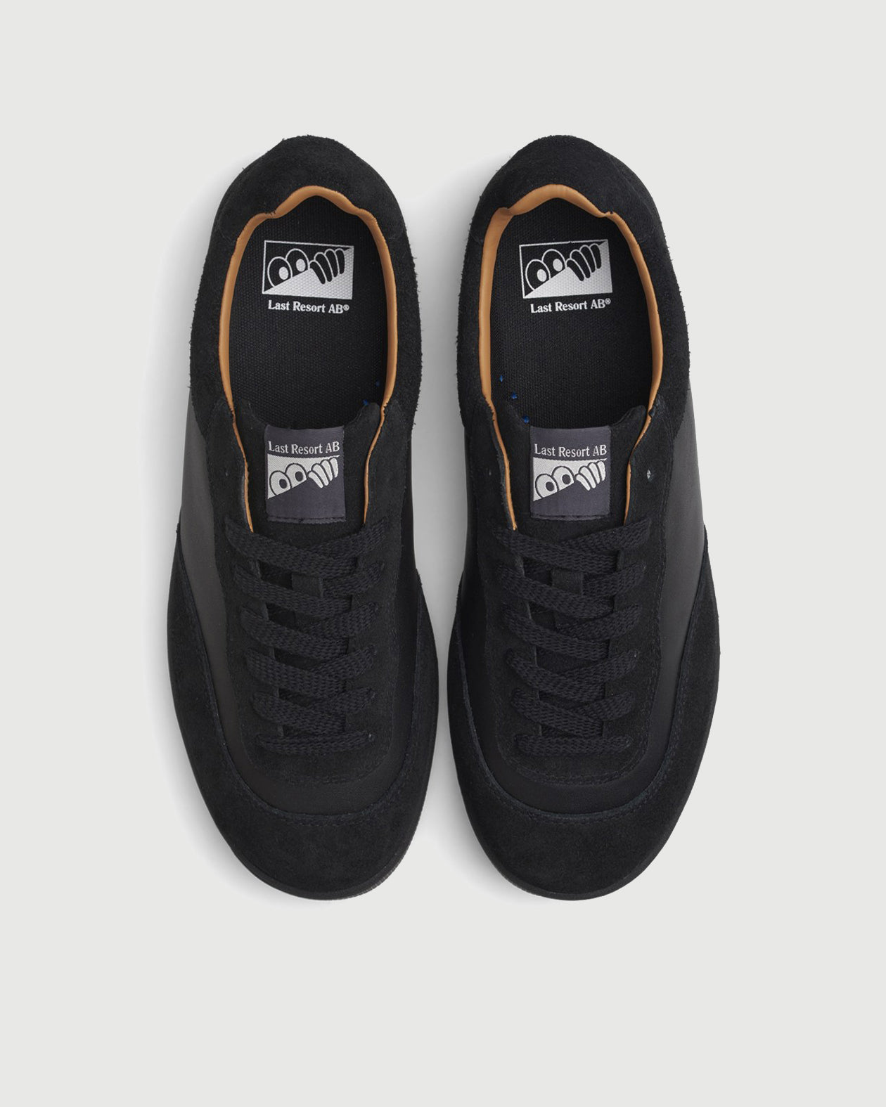 Last Resort AB CM001 Suede/Leather Lo (Black/Black) Shoes Sneakers Unisex