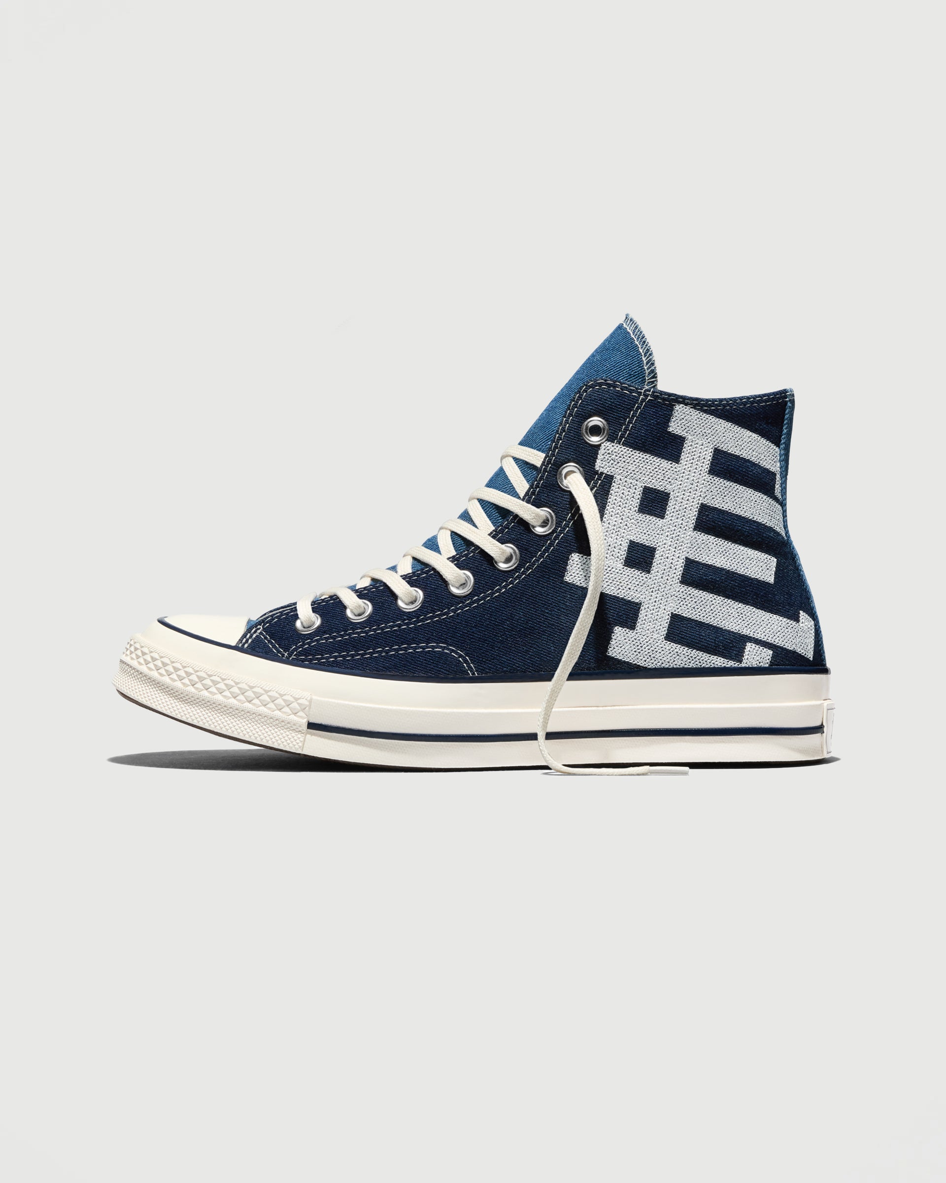 Converse Eric Emanuel Chuck 70 Hi Blue Denim Shoes Sneakers Unisex