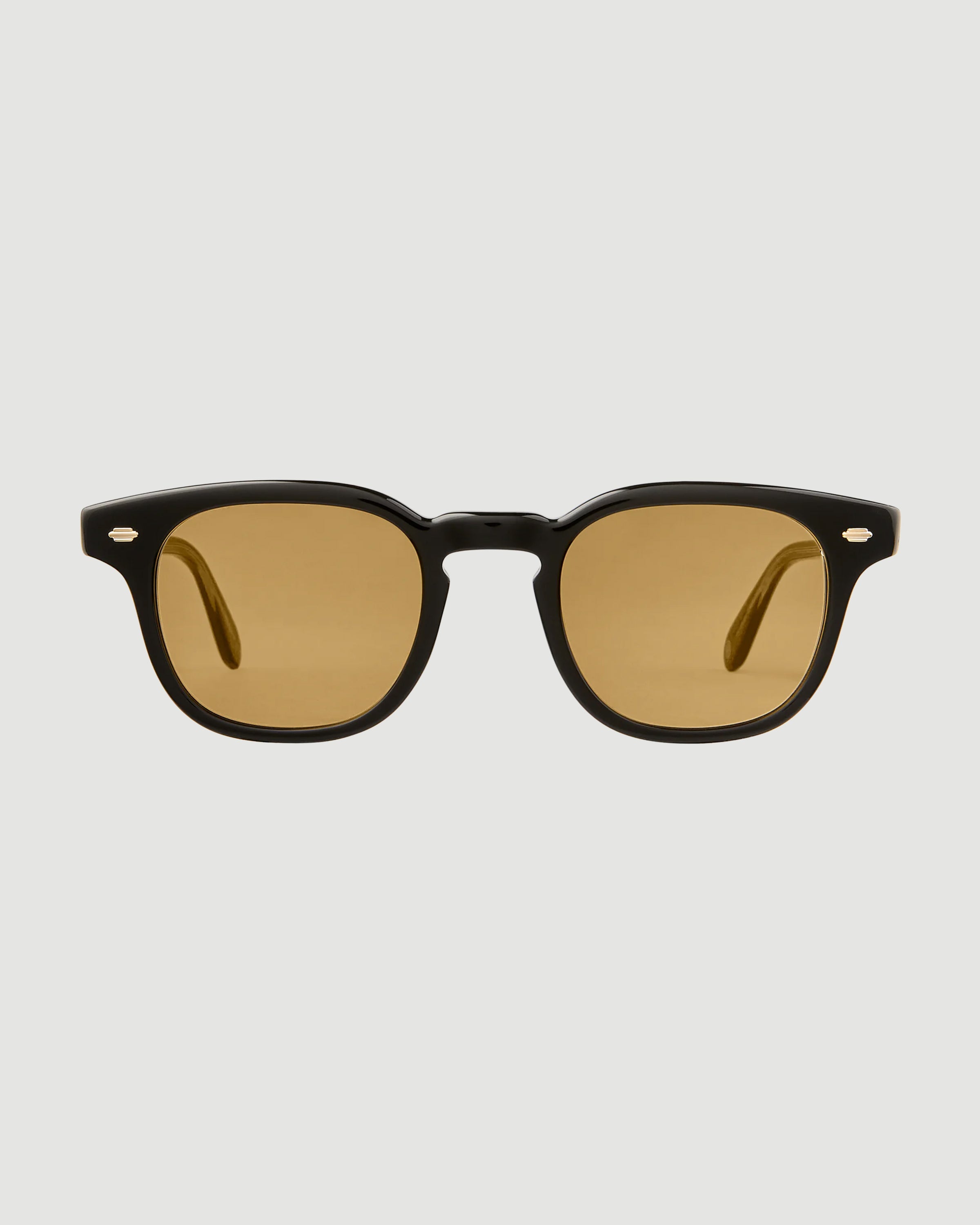 Garrett Leight Sherwood Sun 47 Black/Pure Maple Eyewear