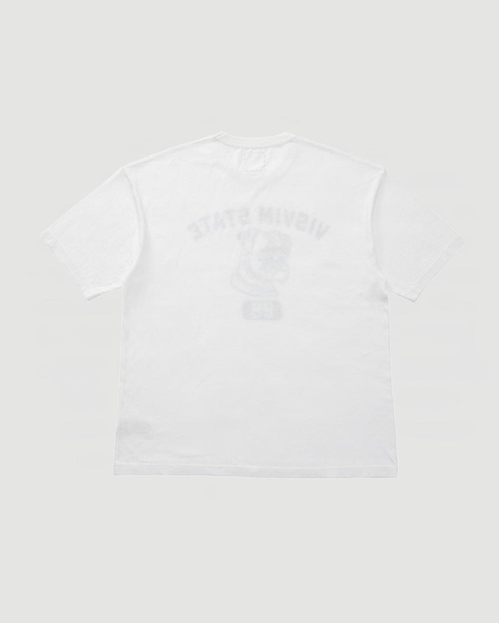 Visvim Jumbo Tee 89 Damaged White T-shirt S/S Men