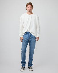 Tenue. Brad T-Shirt Vintage White Print T-shirt L/S Men