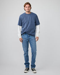 Tenue. Bruce T-Shirt Trashed Mulberry T-shirt S/S Men