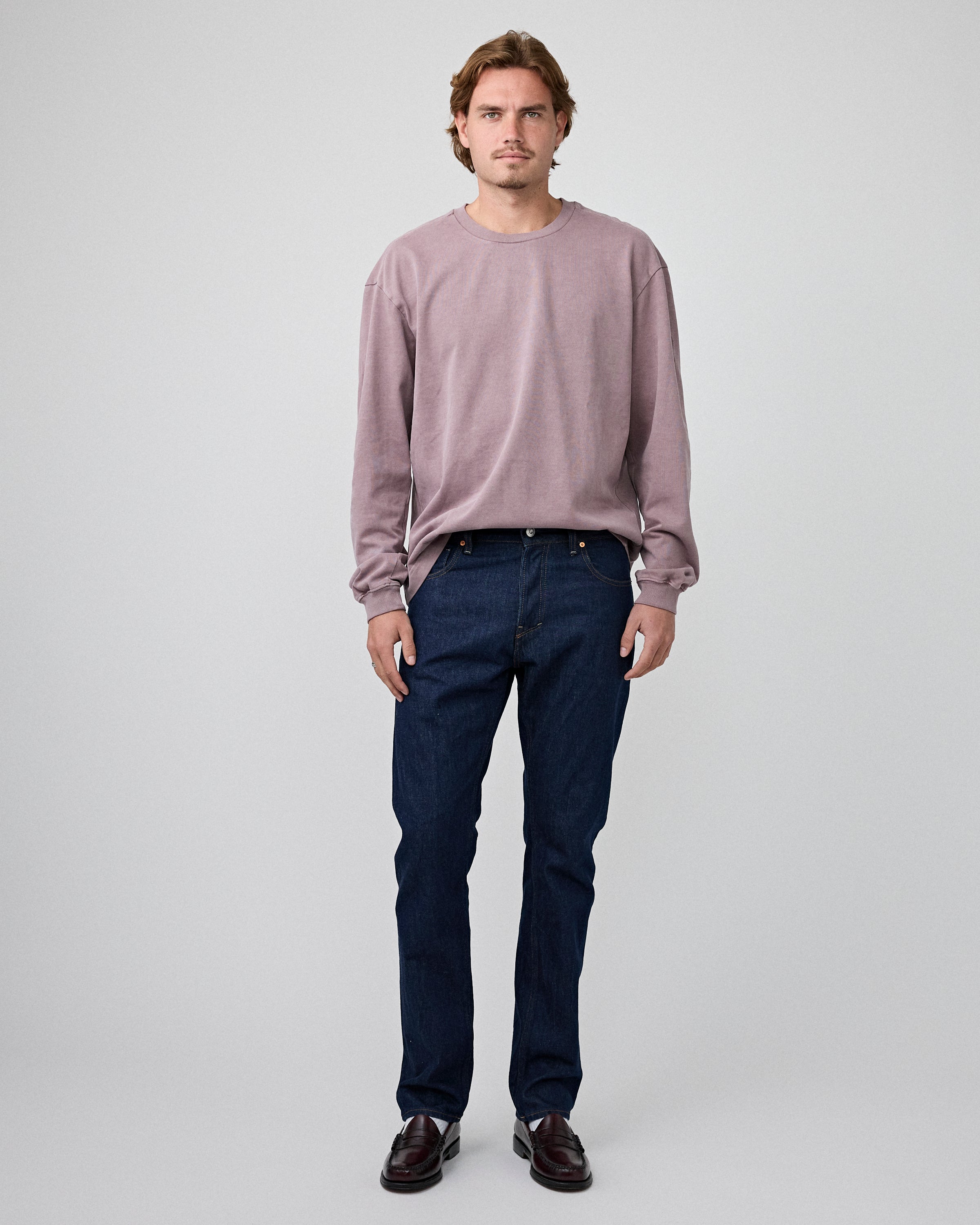 Tenue. Brad T-Shirt Dusty Lilac T-shirt L/S Men