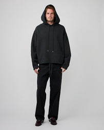 Tenue. Slater Hoodie Vintage Black Sweater Men