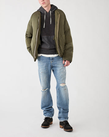 Visvim Iris Down Jacket Olive JKT Short Men
