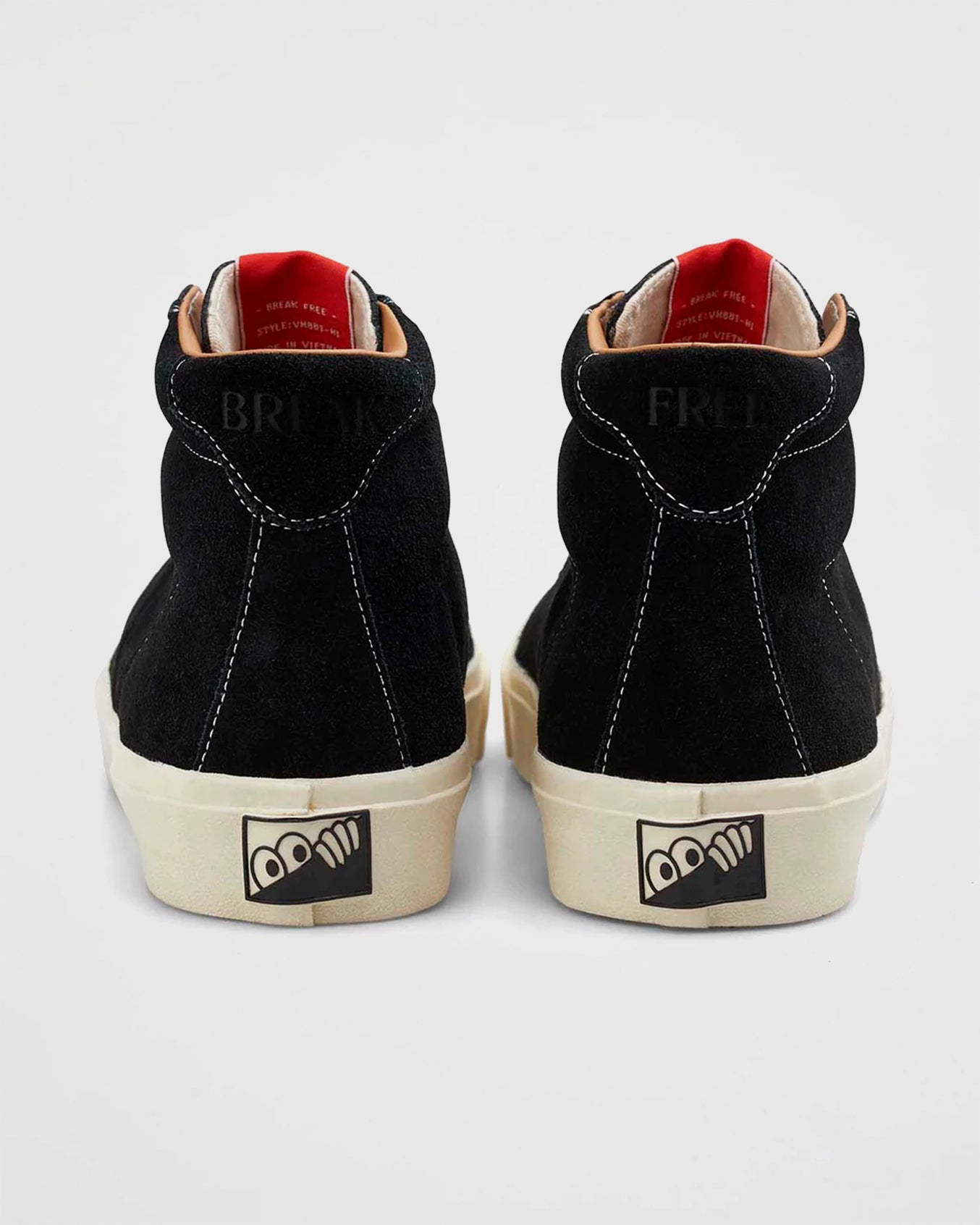 Last Resort AB VM001 Suede Hi Black/White Shoes Sneakers Unisex