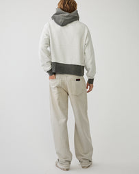 Visvim Fellow Hoodie P.O. 2 Tone Crash Black Sweater Men