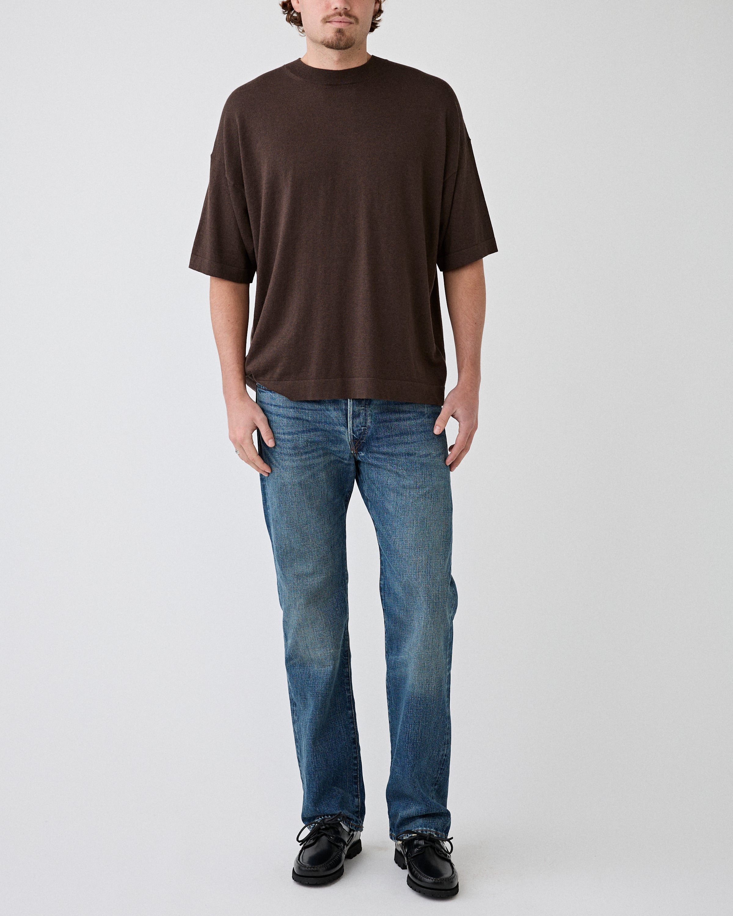 Yacaia T-Shirt Dark Brown T-shirt S/S Men