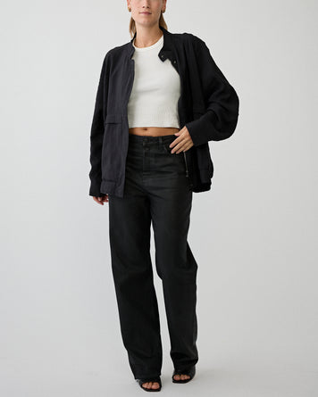 Christian Wijnants Jassil Bomber Black JKT Short Women