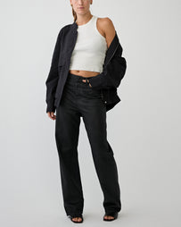 Christian Wijnants Jassil Bomber Black JKT Short Women