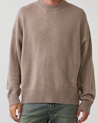 Yacaia Y-0008 Merino/Cashmere Sweater Light Beige Knitwear Men