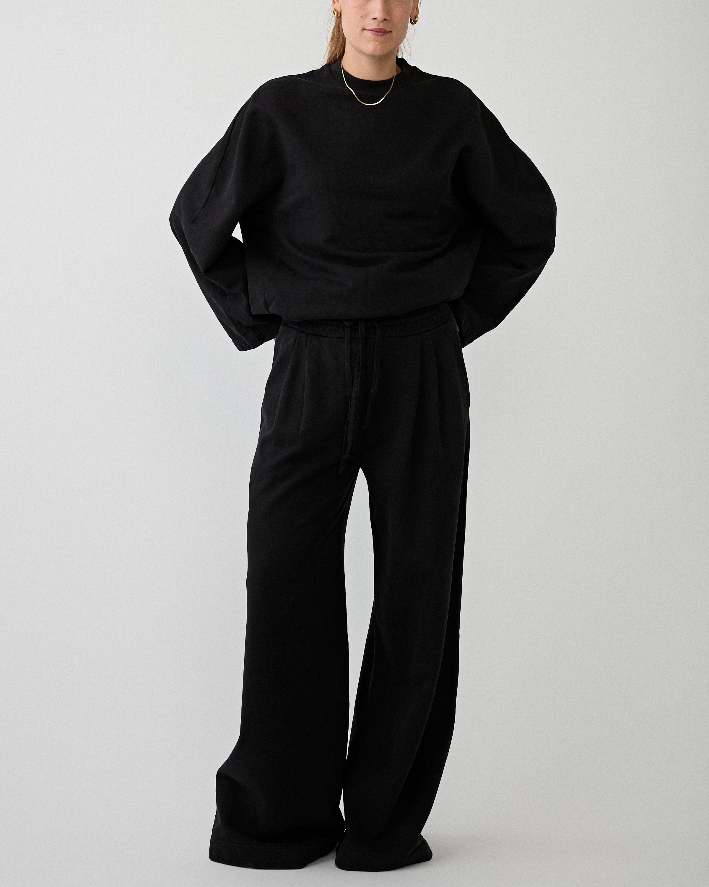 Christian Wijnants Pishas Sweatpants Black Pants Women