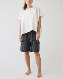 AgoldE Briar Utility Short Washed Black Shorts Women