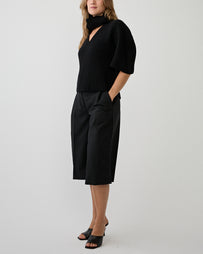 Christian Wijnants Kisha Top Black Knitwear Women