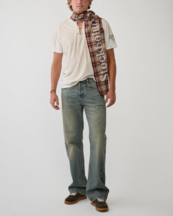 Stockholm Surfboard Club Franz Pin Tee Dirty White T-shirt S/S Men