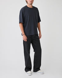 Visvim Mondo Tee Damaged Black T-shirt S/S Men