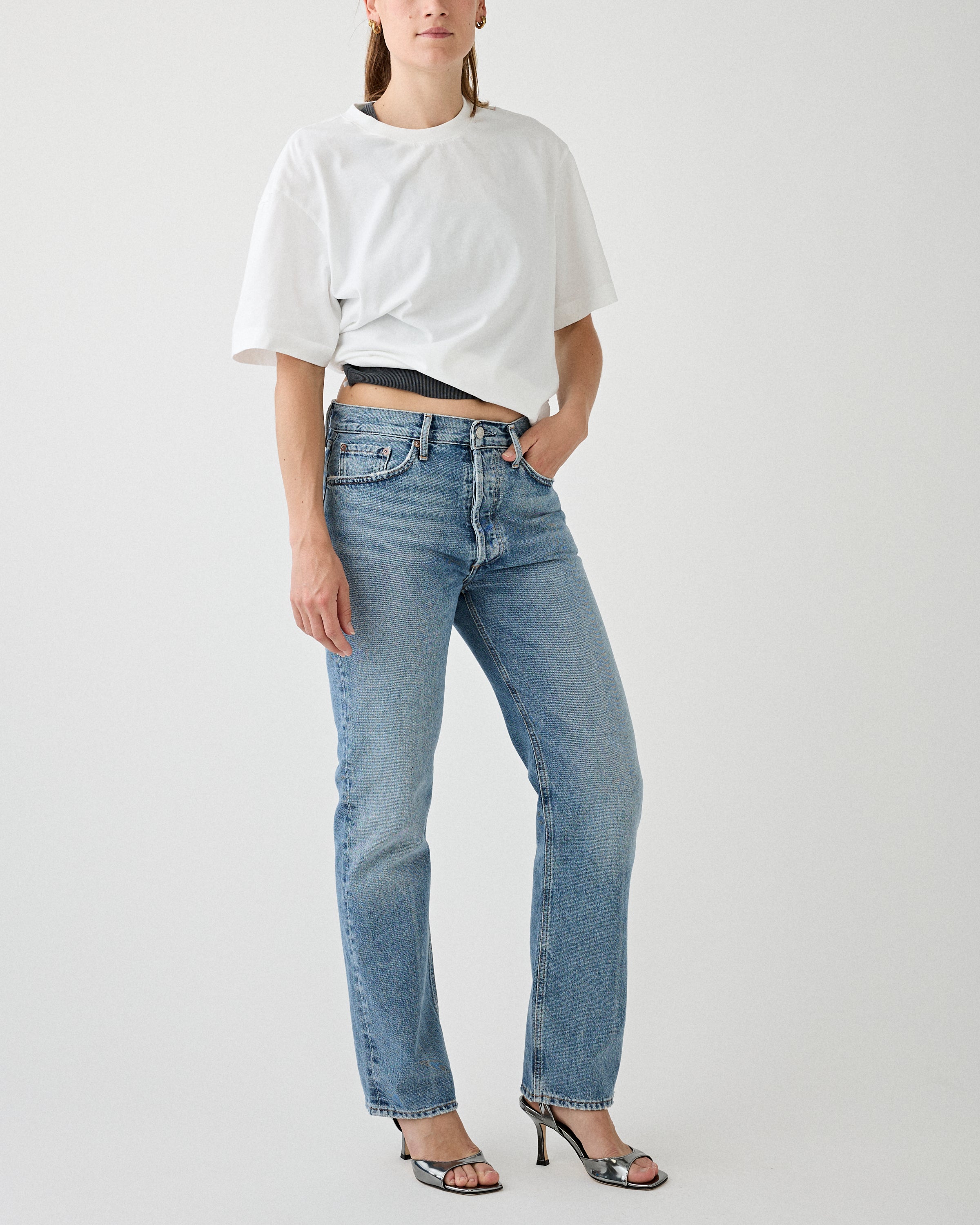Tenue. Mick T-Shirt Optic White T-shirt S/S Women