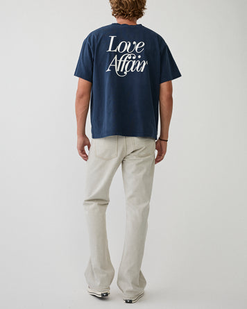 SECOND/LAYER Love Affair T-Shirt Navy T-shirt S/S Men