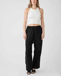 Sofie D'Hoore Relaxed Low Crotch Pant Black Pants Women