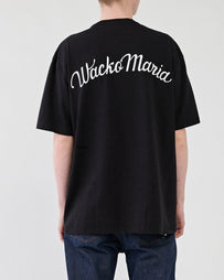 Wacko Maria Washed Heavy Weight Crew Neck T-Shirt (Type-6) Black T-shirt S/S Men