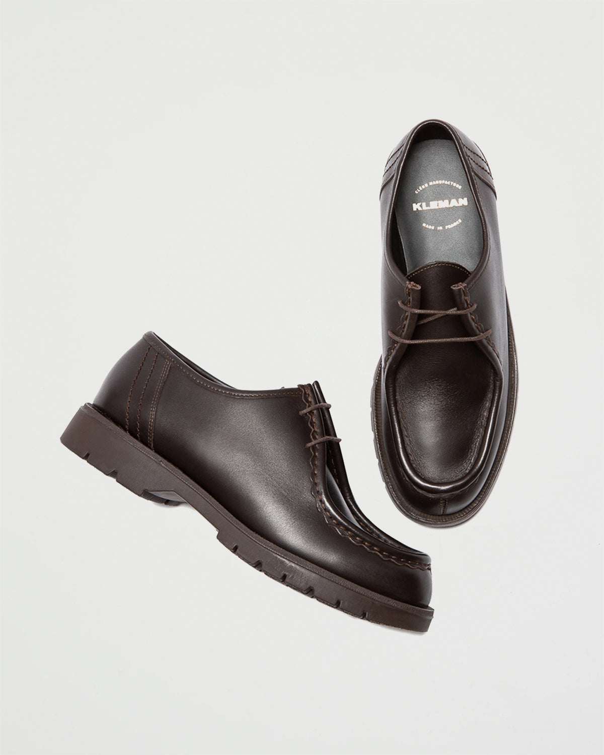 Kleman Padror Brown Shoes Leather Unisex