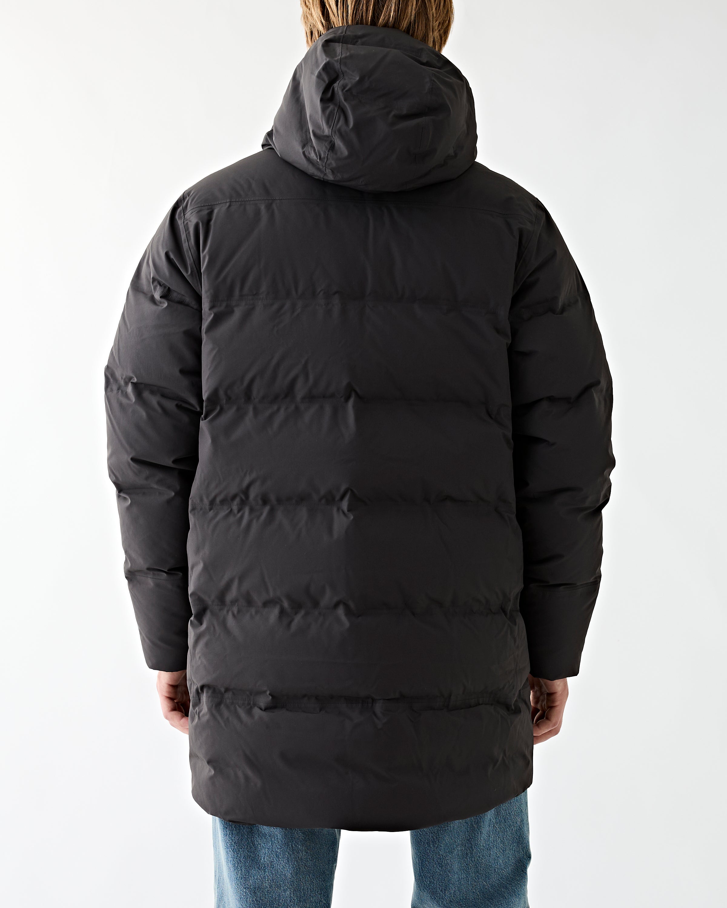 Patagonia Men's Jackson Glacier Parka Black JKT Long Men
