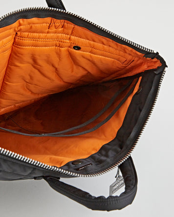 Porter Yoshida Tanker Short Helmet Bag Large Black Bags Unisex