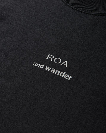 and wander ROA x and wander LOGO printed T T-shirt S/S Men