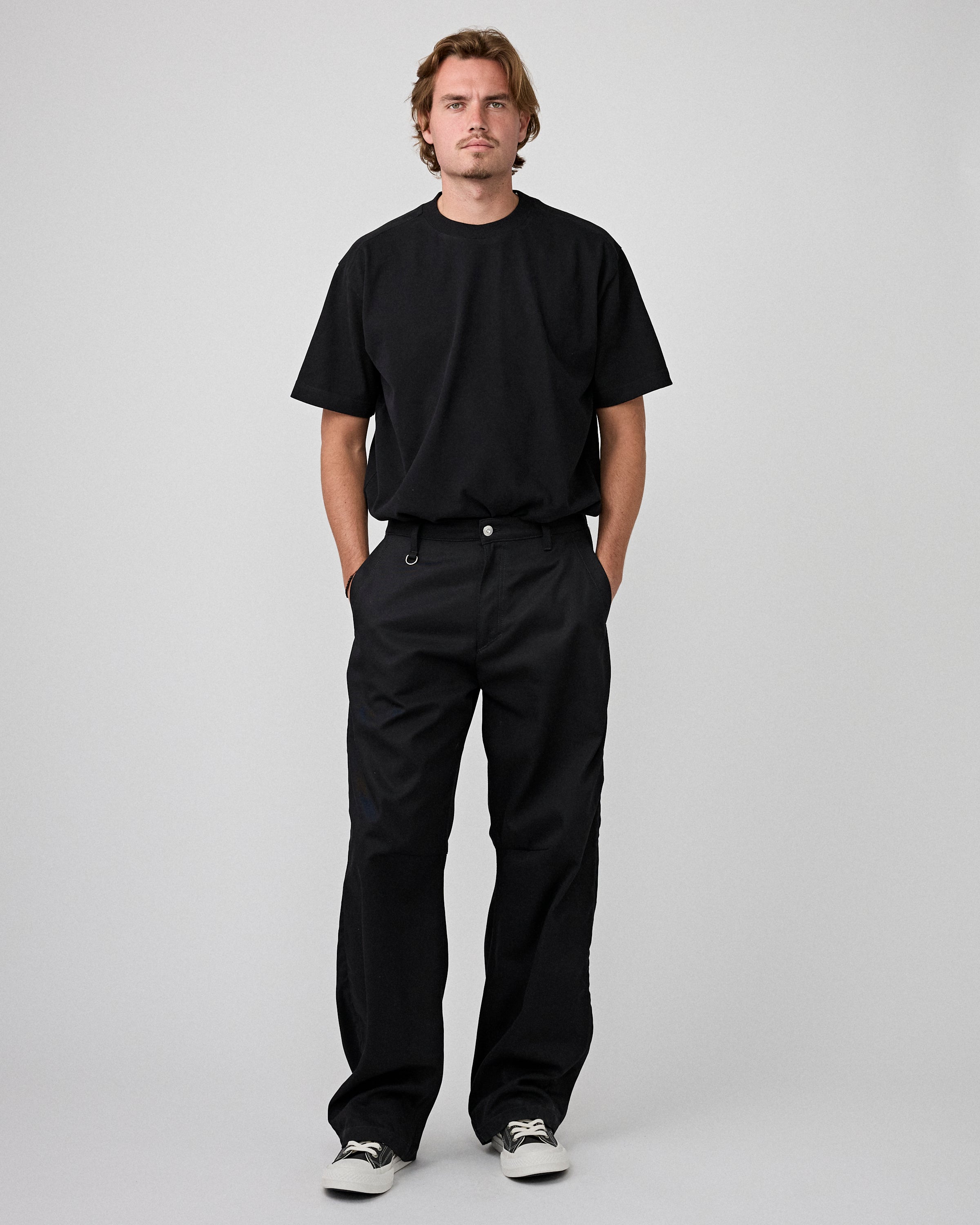 Tenue. Robyn Chino Vintage Black Pants Unisex
