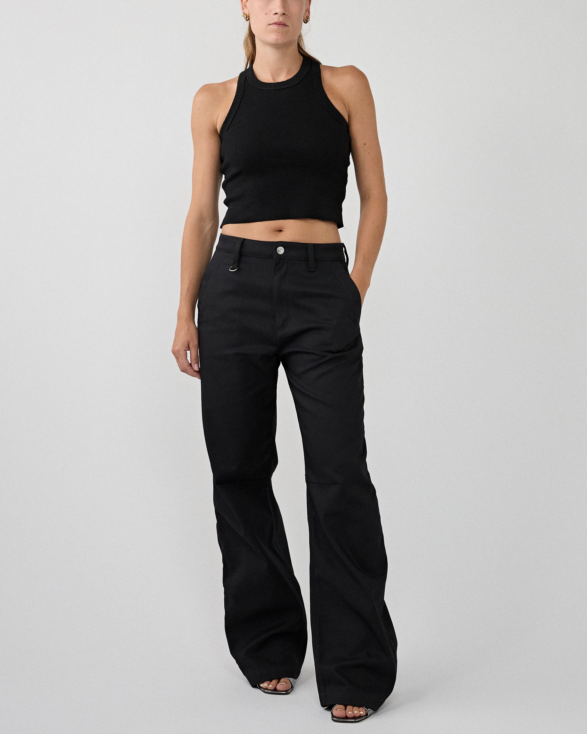 Tenue. Robyn Chino Vintage Black Pants Unisex