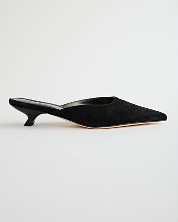 Rotue 119 Trip Velour Nero Shoes Leather Women
