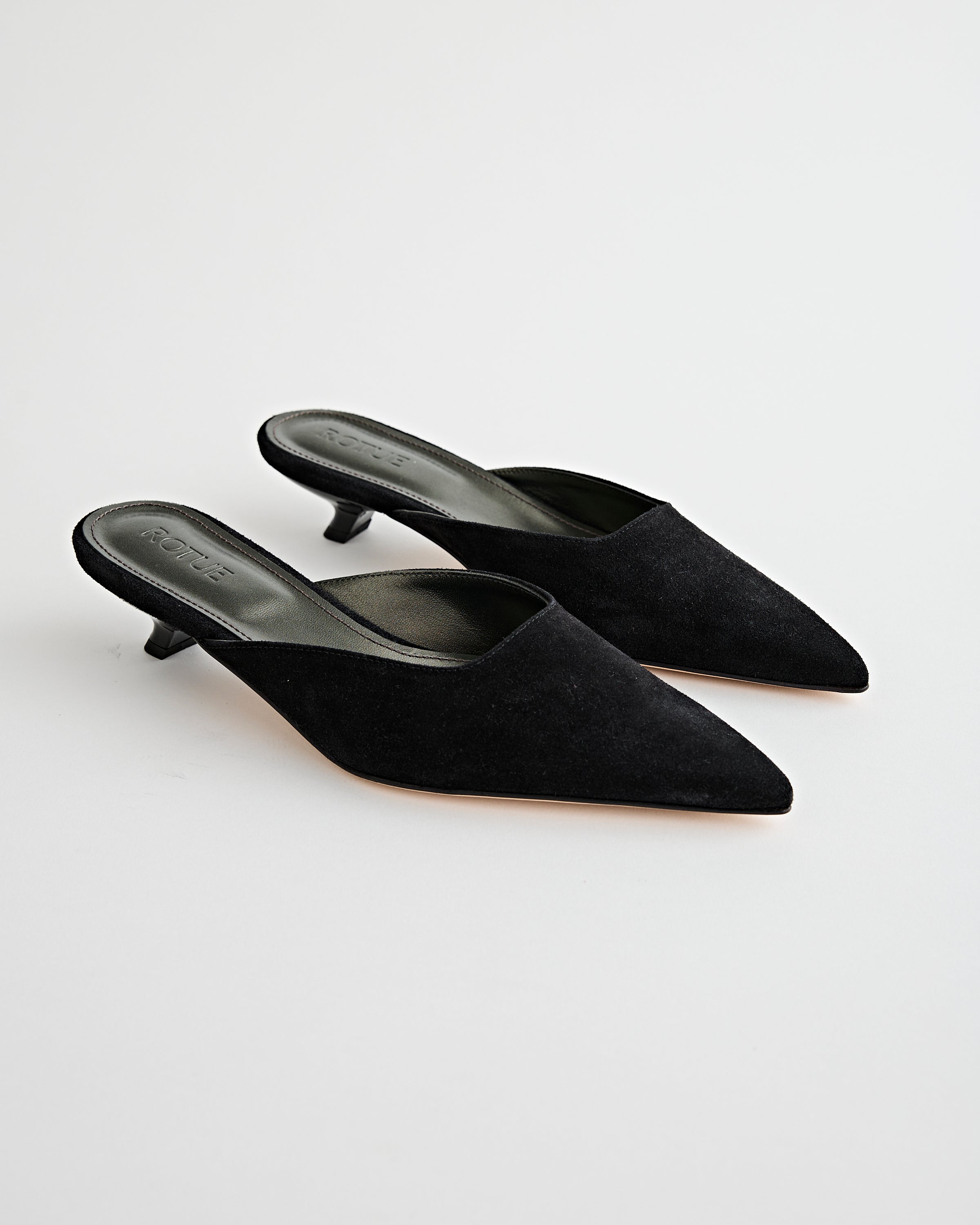 Rotue 119 Trip Velour Nero Shoes Leather Women