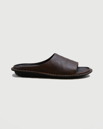 VIBAe Saint Tropez Leather Cocoa Brown Shoes Leather Men