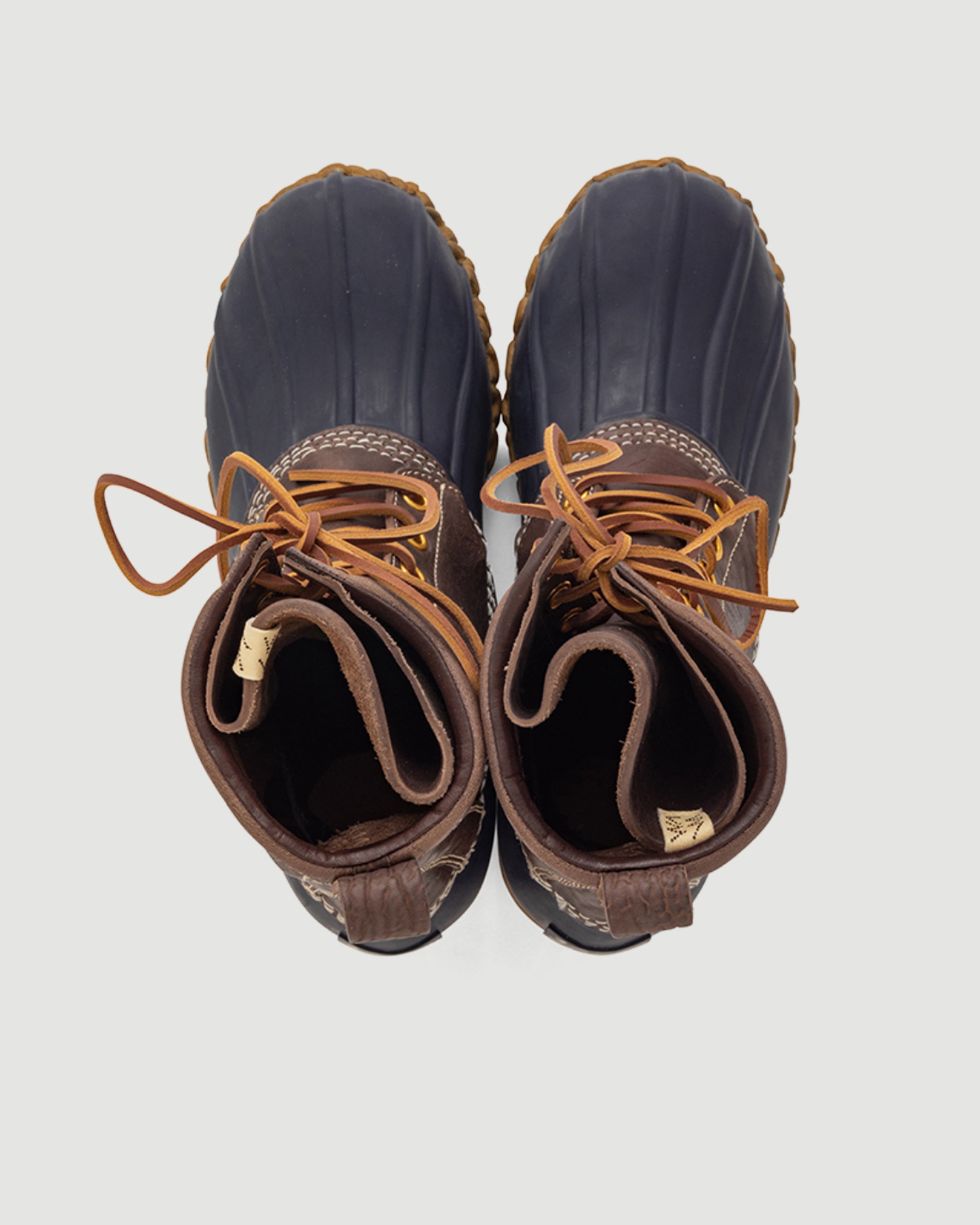 Visvim Decoy Boots Folk Navy Shoes Leather Men