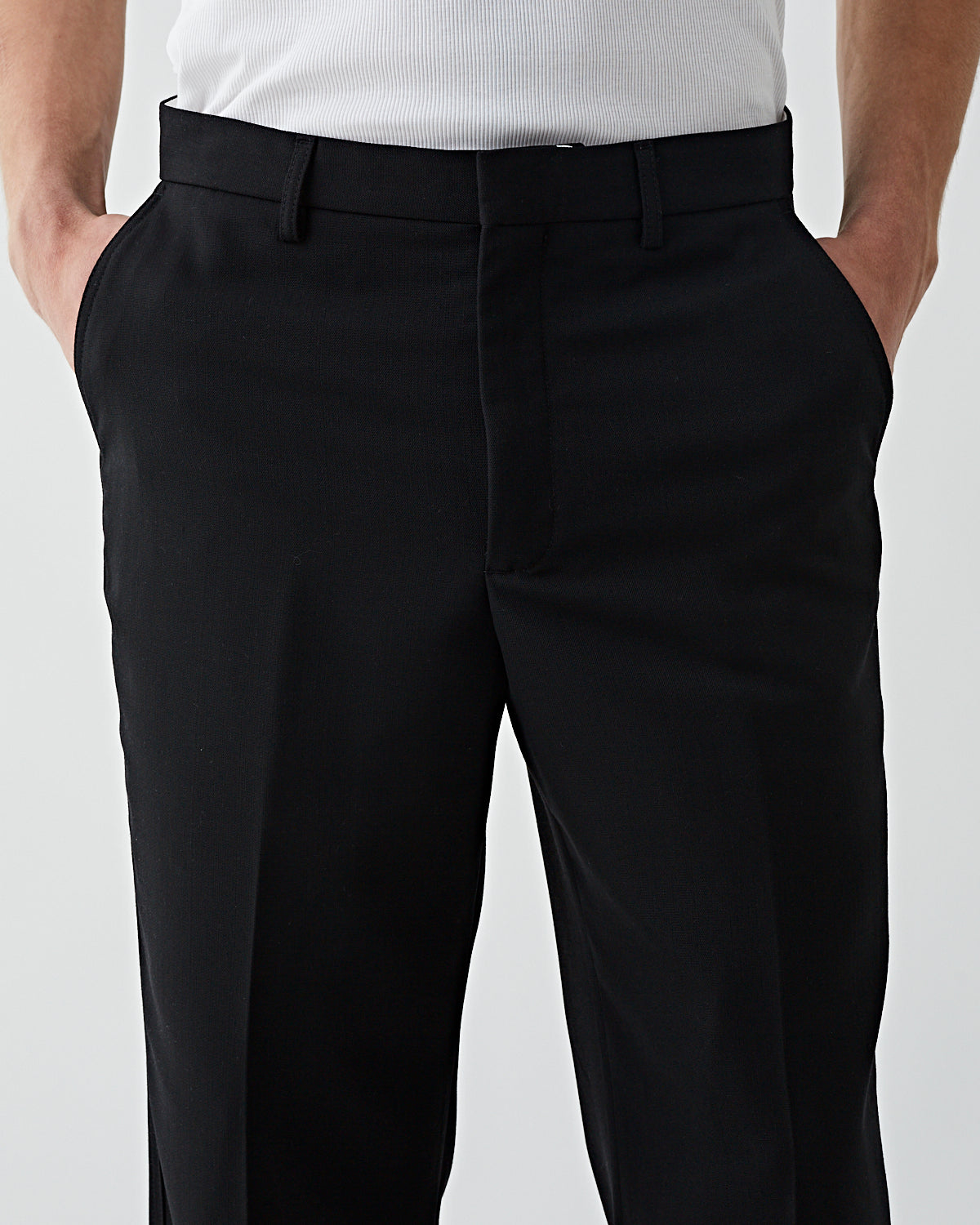 SECOND/LAYER Zooty Trouser Black Pants Men